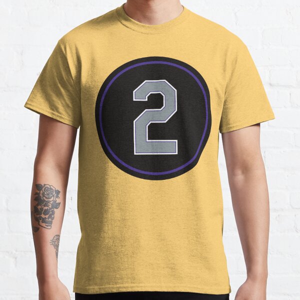 Troy Tulowitzki #2 Jersey Number Classic T-Shirt for Sale by