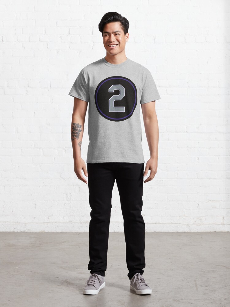 Troy Tulowitzki #2 Jersey Number Classic T-Shirt for Sale by