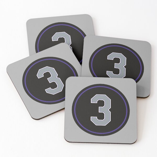 Item preview, Michael Cuddyer #3 Jersey Number designed and sold by StickBall.
