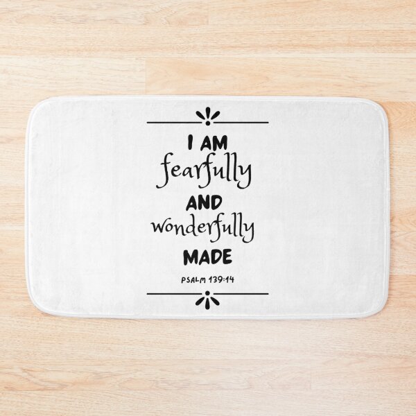Item preview, I am Fearfully and Wonderfully made designed and sold by jefel87.