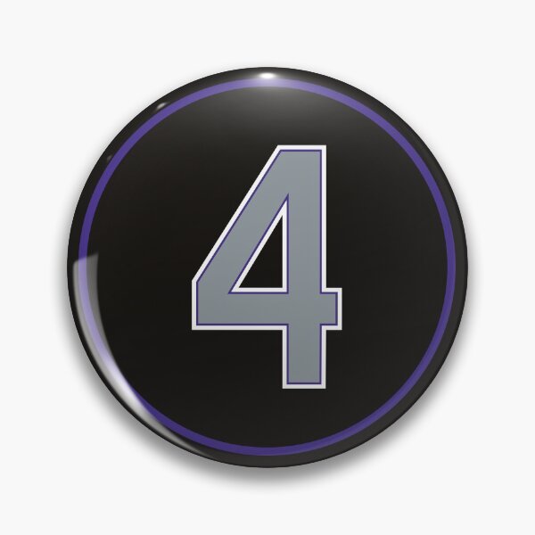 Item preview, Juan Uribe #4 Jersey Number designed and sold by StickBall.