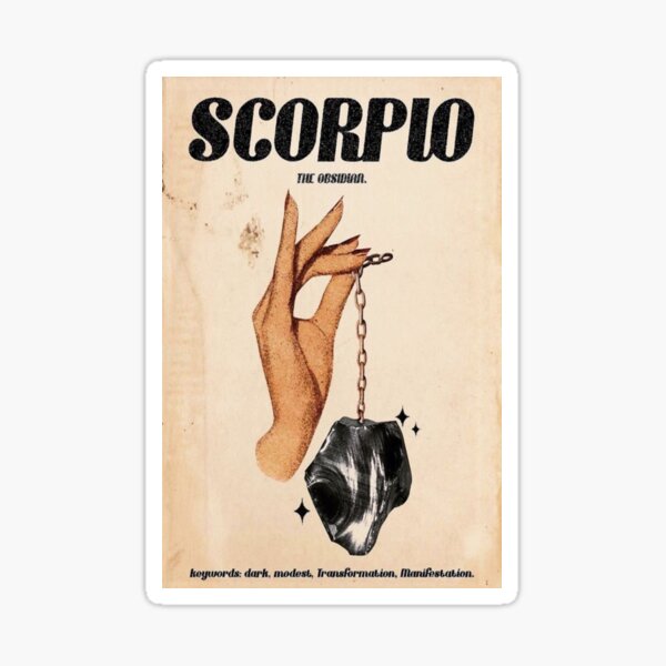 Item preview, Scorpio Zodiac Poster designed and sold by Madison Elizabeth.