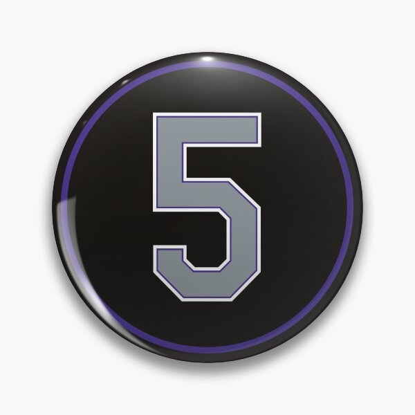 Item preview, Carlos Gonzalez #5 Jersey Number designed and sold by StickBall.