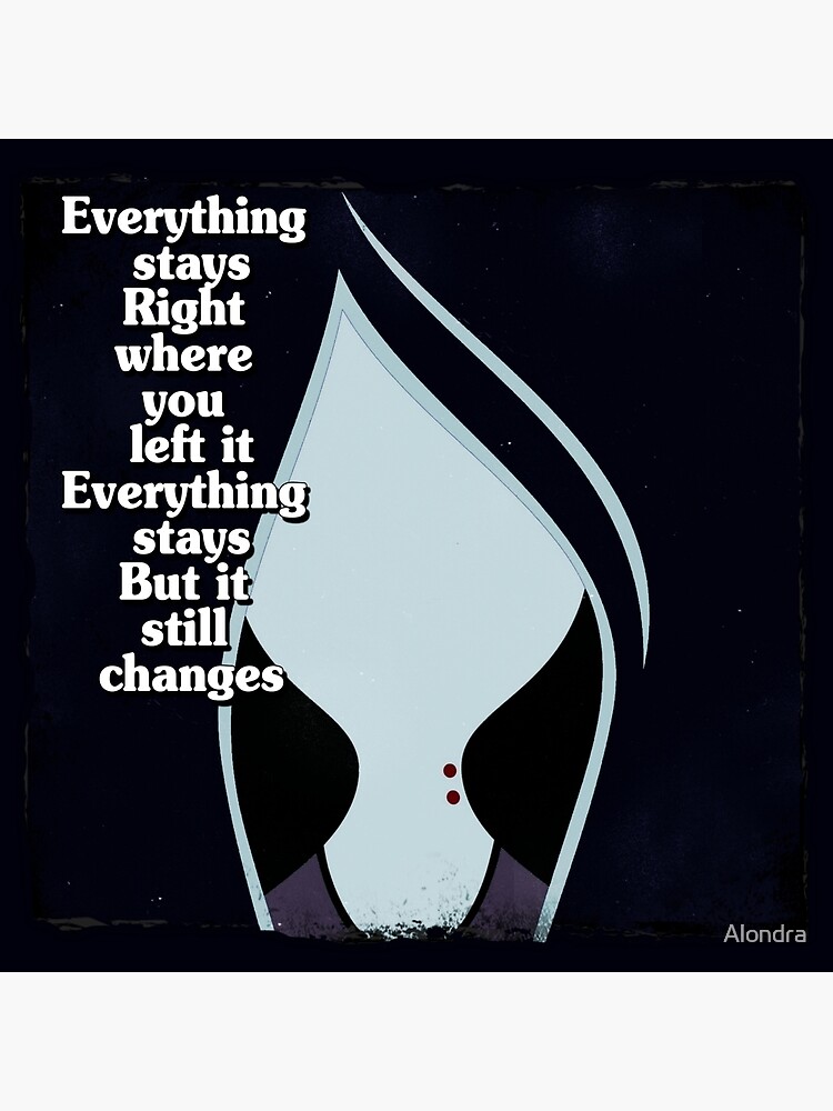 Disover Everything Stays, Marceline the Vampire Queen, Adventure Time Premium Matte Vertical Poster