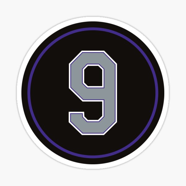 D J LeMahieu #9 Colorado Rockies Play Elect Purple T-Shirt Size XL