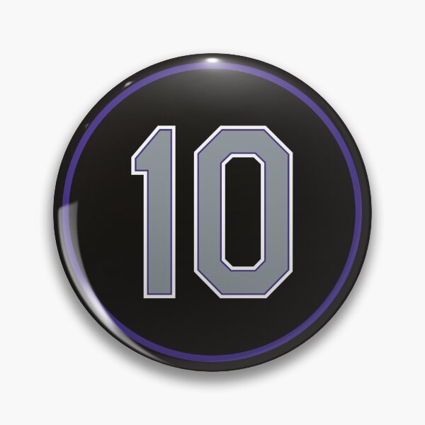 Item preview, Dante Bichette #10 Jersey Number designed and sold by StickBall.