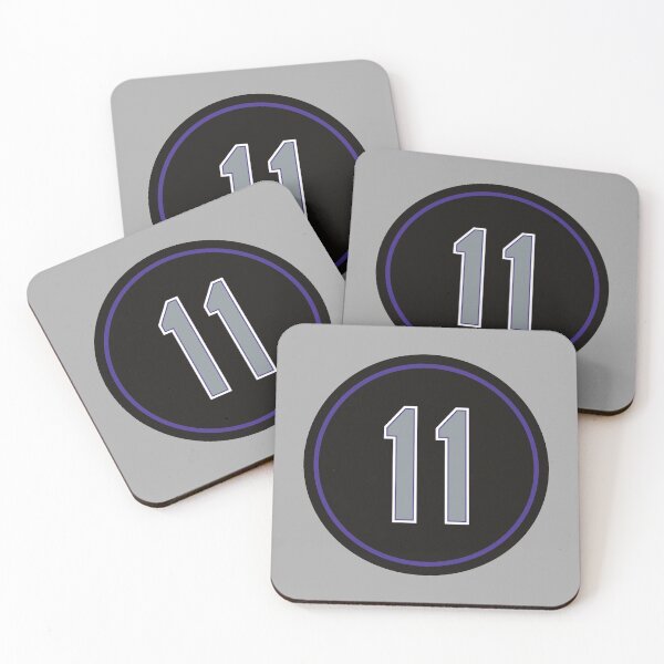 Item preview, Brad Hawpe #11 Jersey Number designed and sold by StickBall.