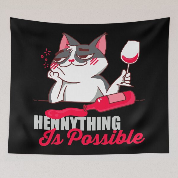 Item preview, Hennything is Possible Cat designed and sold by Animal Gifts For Animal Lovers.