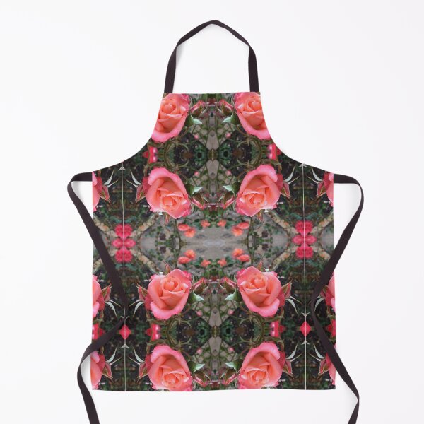 Item preview, Botanical Divine - Rosas rosadas y melocotón, simetría del amor designed and sold by RoseAromas.