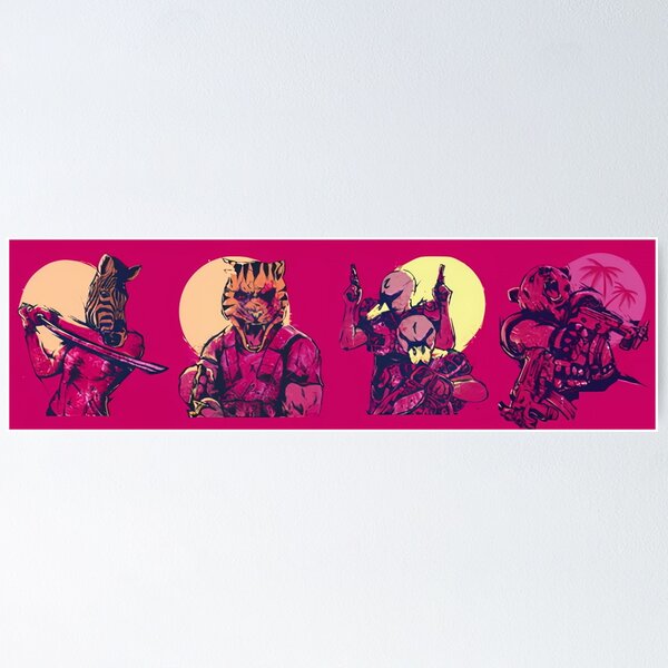 Item preview, Hotline Miami 2 The Fans designed and sold by Sirmpleton.