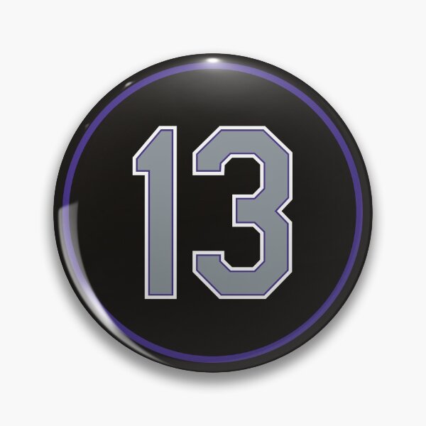 Item preview, Clint Hurdle #13 Jersey Number designed and sold by StickBall.