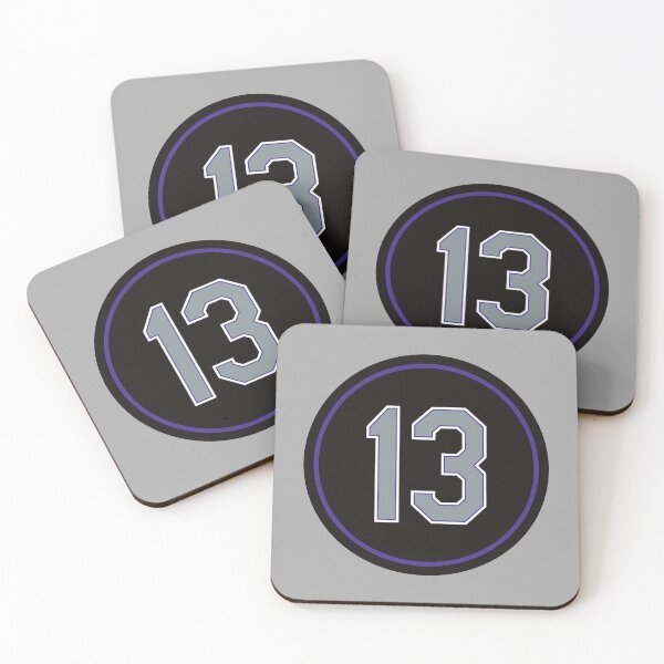 Item preview, Clint Hurdle #13 Jersey Number designed and sold by StickBall.