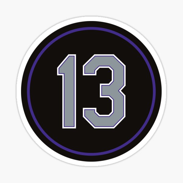 Charlie Blackmon #19 Jersey Number Sticker for Sale by StickBall