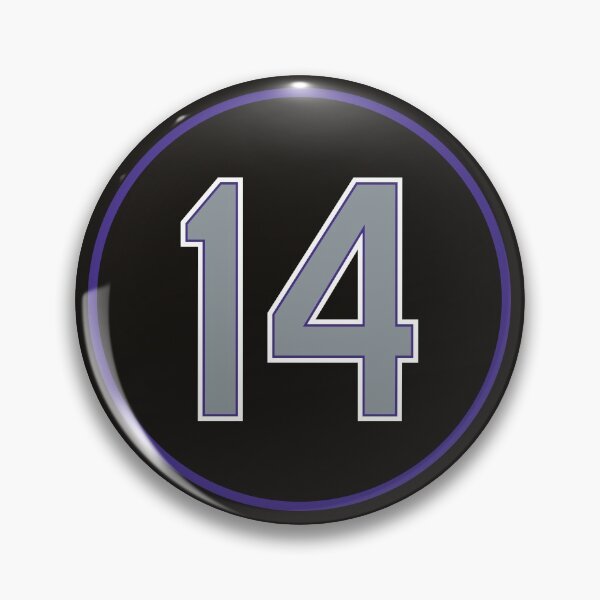 Item preview, Andres Galarraga #14 Jersey Number designed and sold by StickBall.