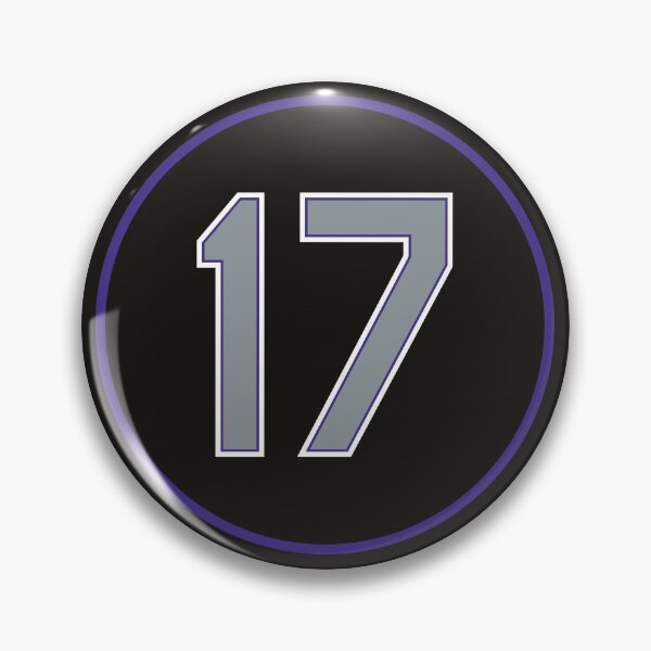 Item preview, Todd Helton #17 Jersey Number designed and sold by StickBall.