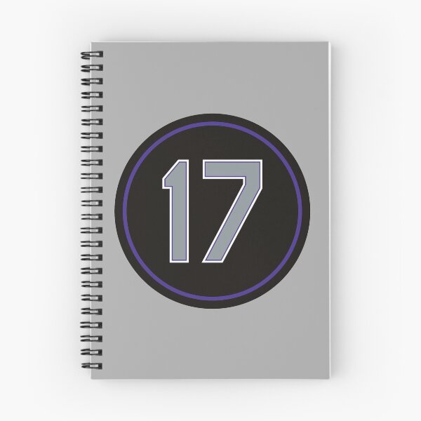 Item preview, Todd Helton #17 Jersey Number designed and sold by StickBall.