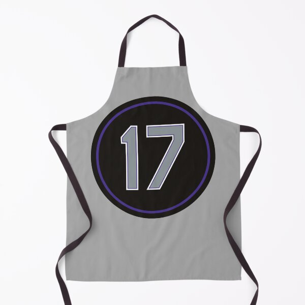 Item preview, Todd Helton #17 Jersey Number designed and sold by StickBall.