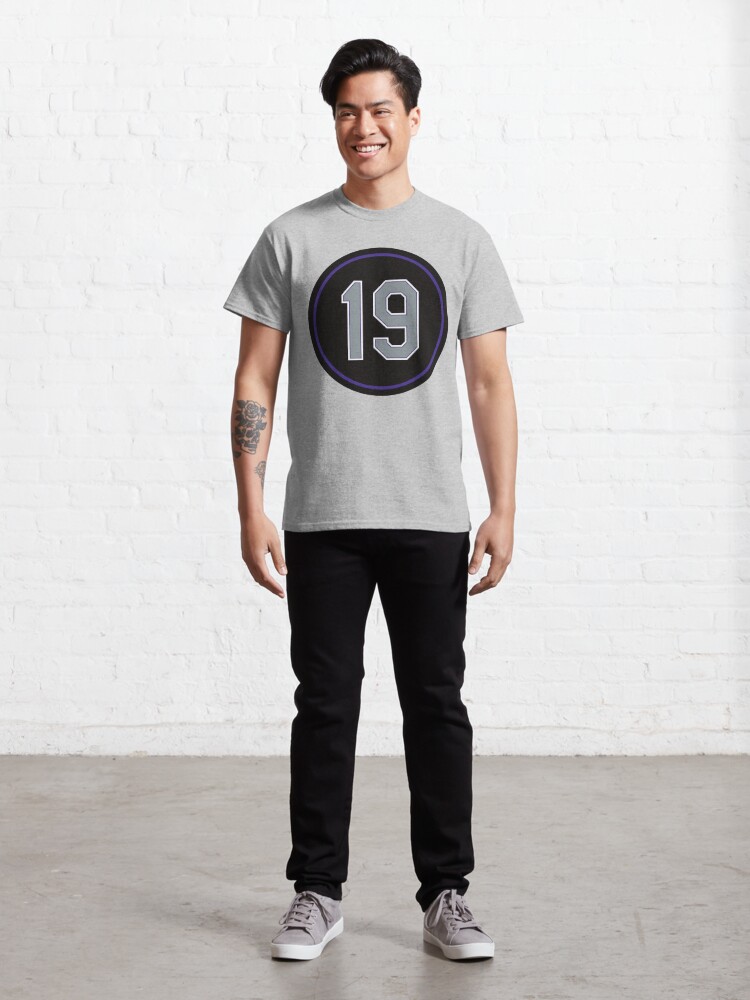 Charlie Blackmon #19 Jersey Number Classic T-Shirt for Sale by StickBall