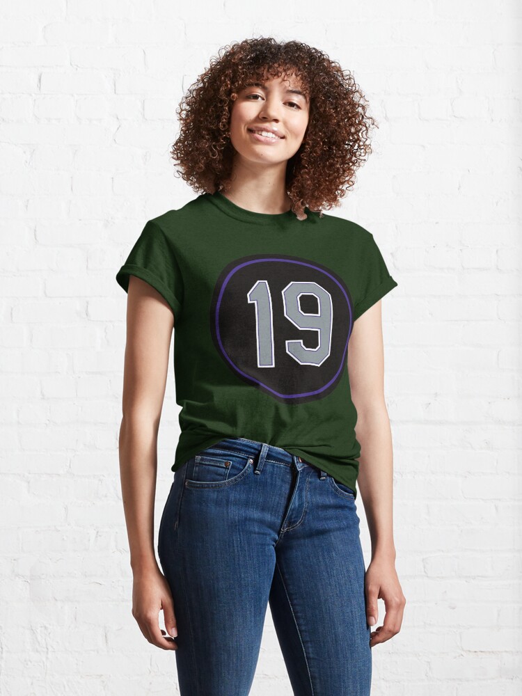 Charlie Blackmon #19 Jersey Number Classic T-Shirt for Sale by StickBall