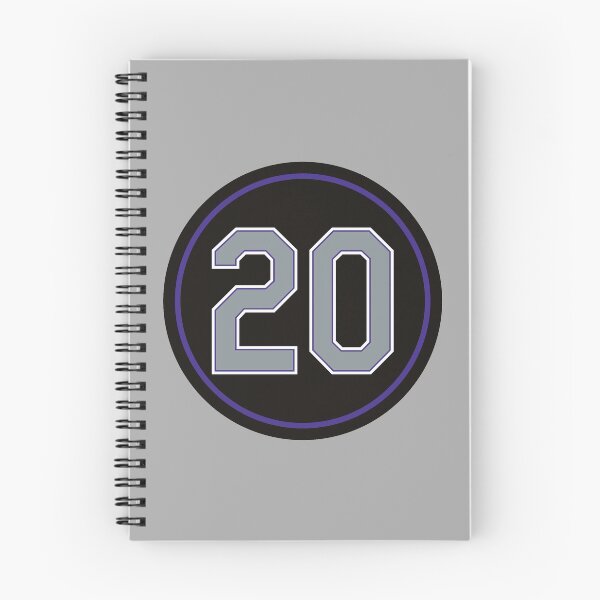 Item preview, Ian Desmond #20 Jersey Number designed and sold by StickBall.