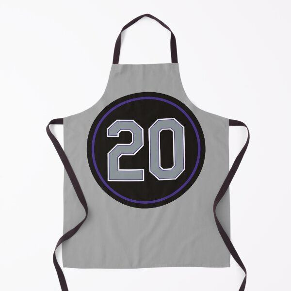 Item preview, Ian Desmond #20 Jersey Number designed and sold by StickBall.