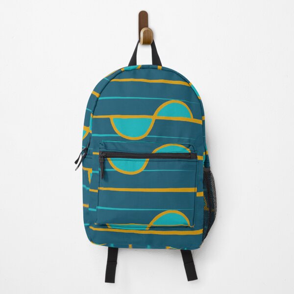 Item preview, New Horizons Sunset Teal designed and sold by radgedesign.
