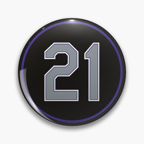 Item preview, Kyle Freeland #21 Jersey Number designed and sold by StickBall.