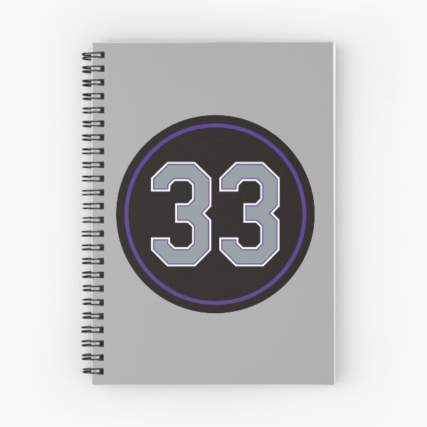 Item preview, Larry Walker #33 Jersey Number designed and sold by StickBall.