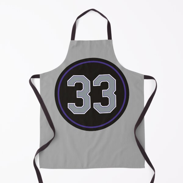 Item preview, Larry Walker #33 Jersey Number designed and sold by StickBall.