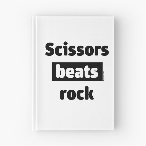 Item preview, Scissors Beats Rock designed and sold by Alfons Freire.