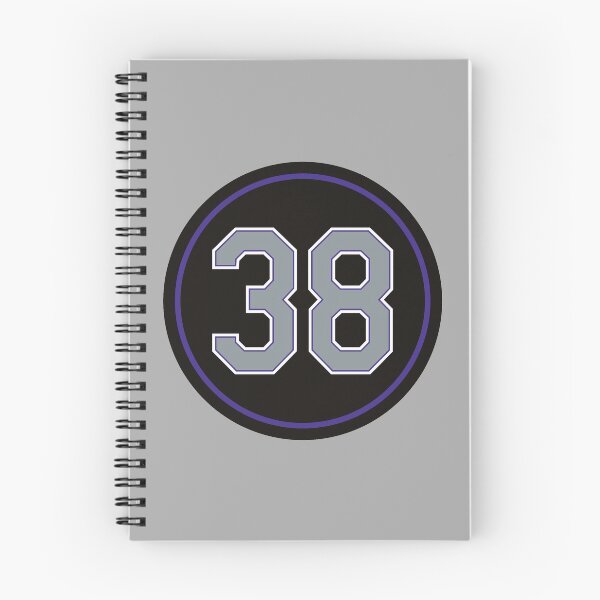 Item preview, Ubaldo Jimenez #38 Jersey Number designed and sold by StickBall.