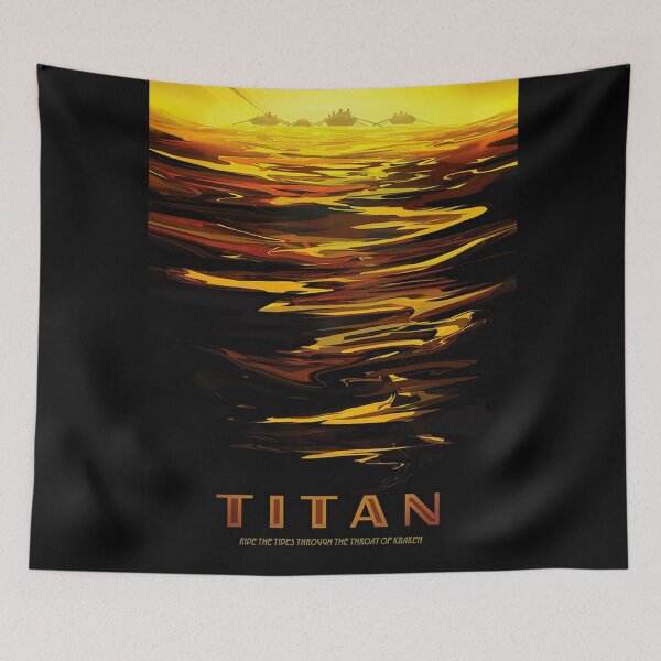 Item preview, Titan - Space Travel designed and sold by Culturio.