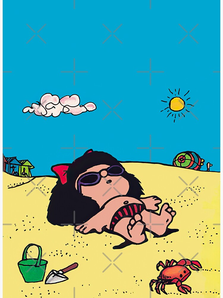 Taza Sublimada Mafalda - Playa