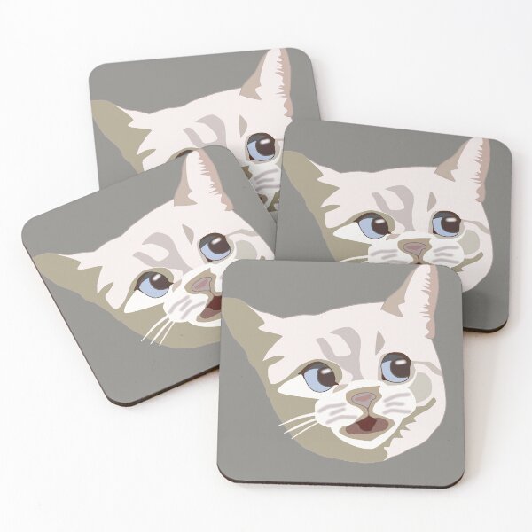 Item preview, Cat Portrait Nana designed and sold by ViewerEqualsPhoton.