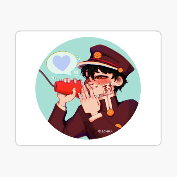  hes on the phone sticker for sale by ackiruu redbubble