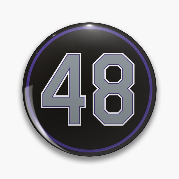 Item preview, German Marquez #48 Jersey Number designed and sold by StickBall.