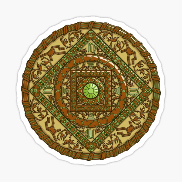 Item preview, Virgo Mandala designed and sold by Valerie Bennett.