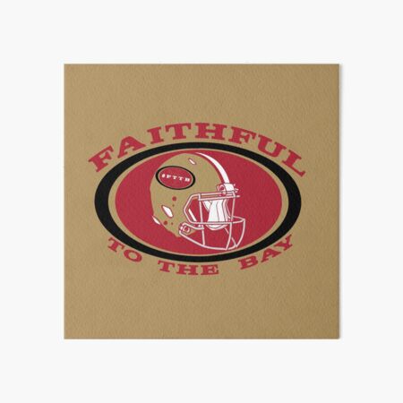 Sf 49ers Faithful Then Faithful Now Unisex For Men And Women B Art Print