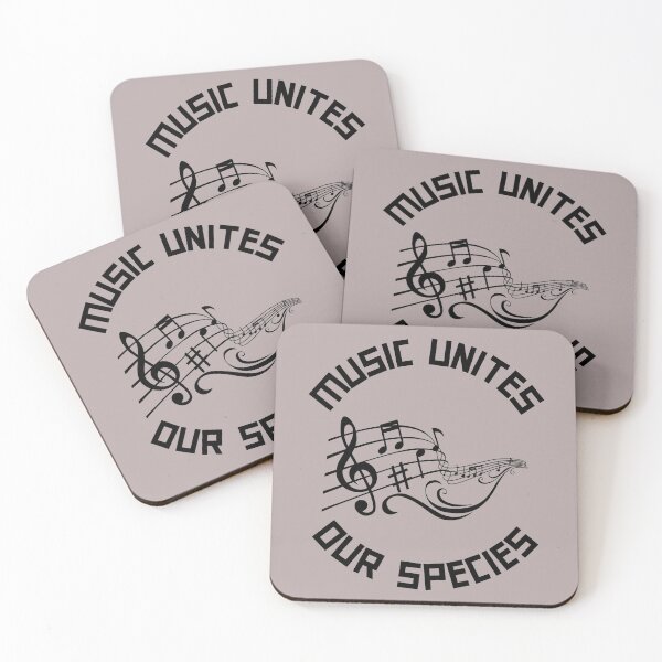 Item preview, MUSIC UNITES OUR SPECIES  designed and sold by CoopClothing.