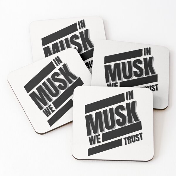 Item preview, In Musk We Trust designed and sold by Rainbow Designs.