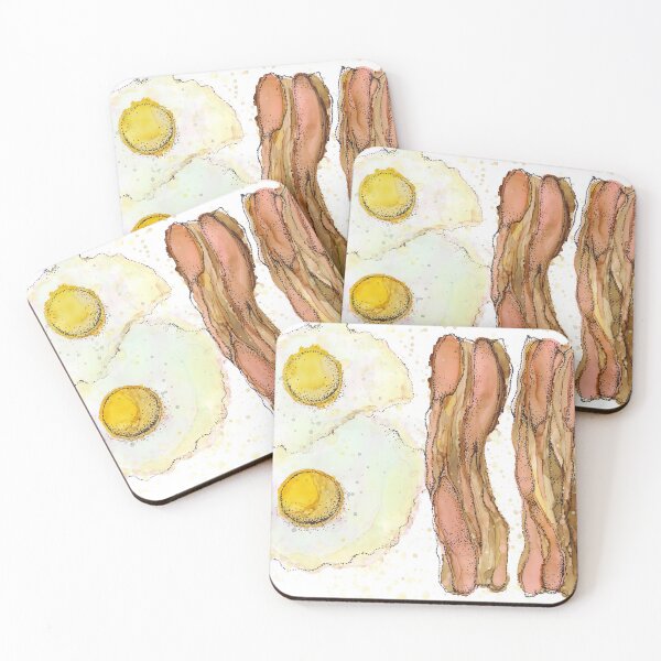 Item preview, Inky Eggs and Bacon designed and sold by sarahvogelart.