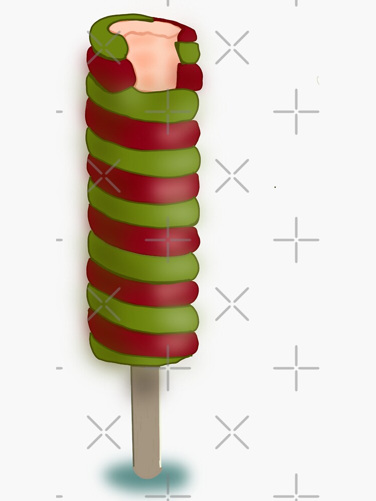 "Cyclone ice block " Sticker for Sale by latenightsnacc Redbubble