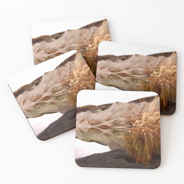 Item preview, Winter Reflections with Toi Toi - St Bathans Blue Lake designed and sold by Rachel Pile.