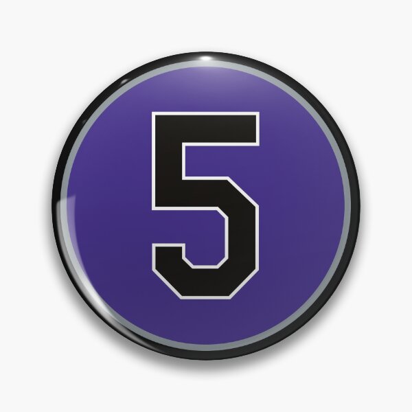 Item preview, Carlos Gonzalez #5 Jersey Number designed and sold by StickBall.