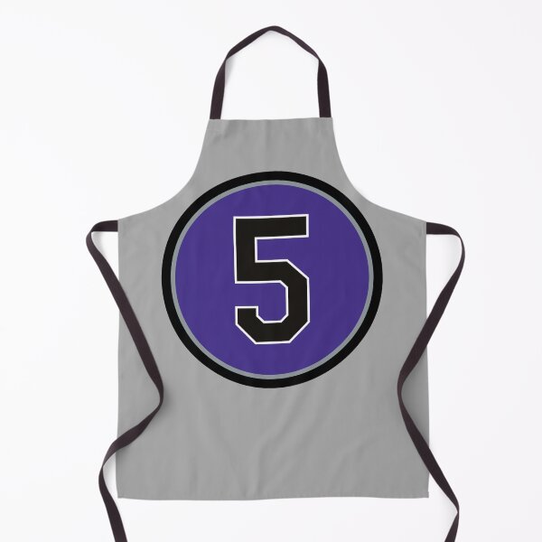 Item preview, Carlos Gonzalez #5 Jersey Number designed and sold by StickBall.