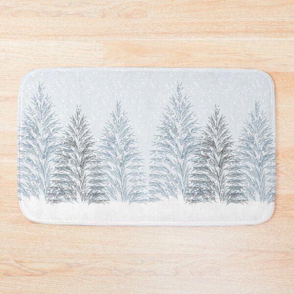 Item preview, Snow and Pine Trees  designed and sold by syuncre.