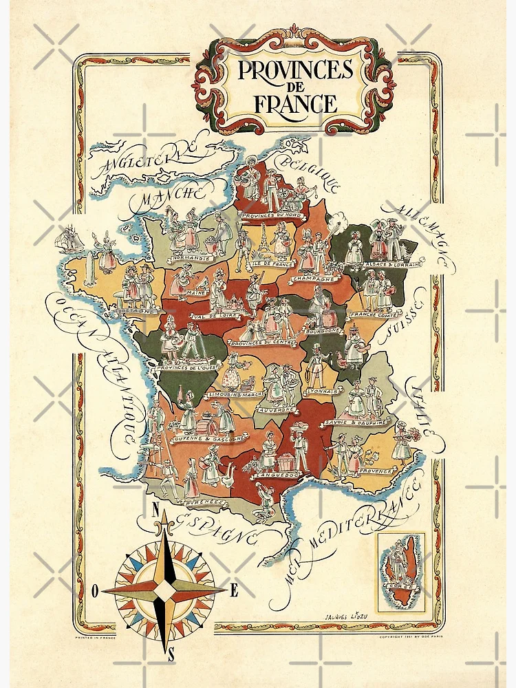 BRAND NEW SEALED France Jigsaw Puzzle French Regions Champagne Brittany  Paris