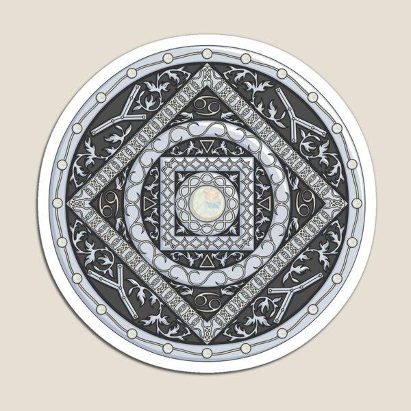 Cancer Mandala Magnet