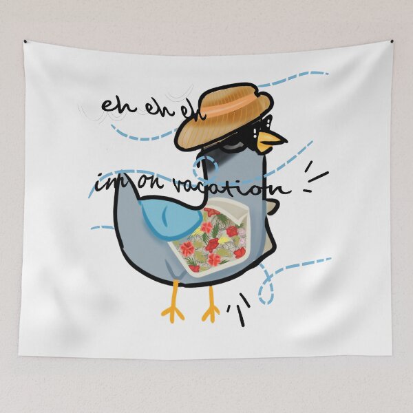 Item preview, on vacation bird designed and sold by Wizabi.