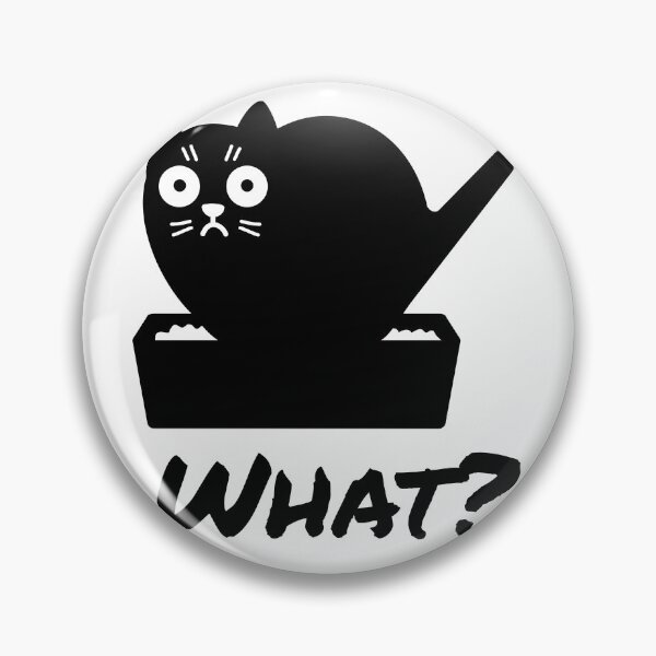 Item preview, Cat pooping in cat box asking what do you want designed and sold by CreativeEmily.